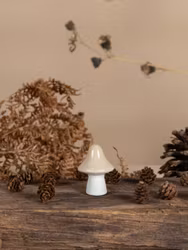 Bosten dekorationssvamp beige 6 cm