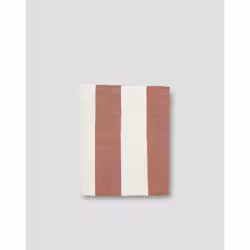 Striato duk 140x260 cm Maroon