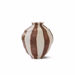 Raia L vas brun/offwhite 20 cm