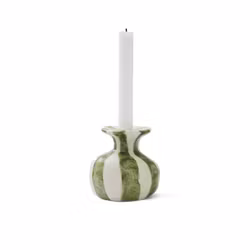 Raia S ljusstake grön/offwhite 10 cm