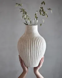 ATHENA Urna kruka Beige