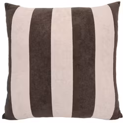 Stripes kuddfodral mullvad 50x50 cm