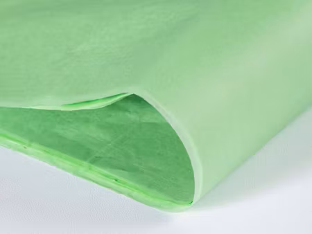 Silkespapper Limegrön 50x75cm