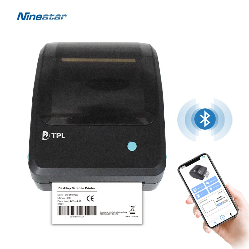 Etikettskrivare TPL termisk med Bluetooth, Wifi och USB.