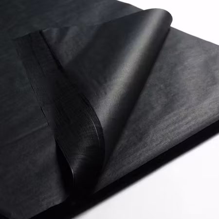Silkespapper Svart 50x75cm