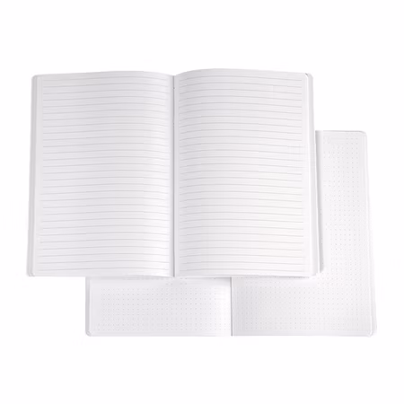 KOZO Anteckningsbok A5 2-Pack Rosa