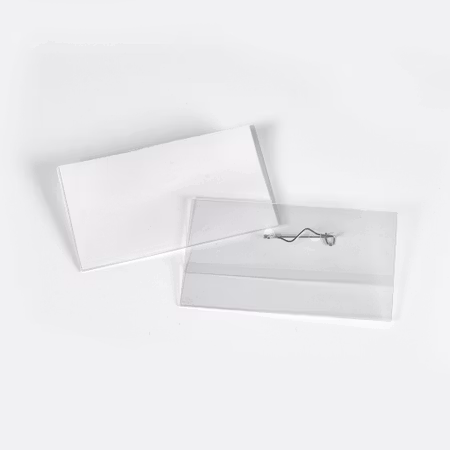 Namnskylt Nål 90x50mm 10-Pack