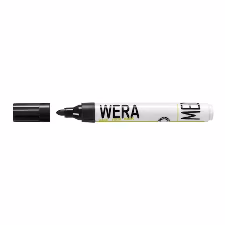 Wera Whiteboardpenna 1-3mm Svart. Från 8,5kr/styck!