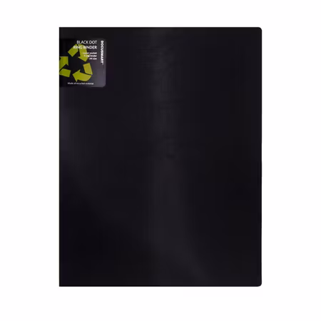 Ringpärm BLACK A4 70mm Svart