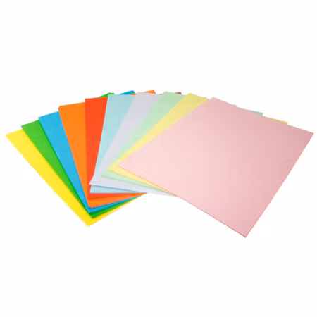 Färgat papper A4 200 Ark