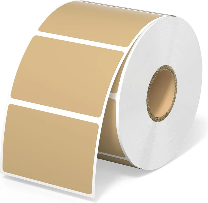 Självhäftande termo etiketter. Äkta Munbyn!