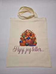 Handlenett Hysj jeg teller.. eldre