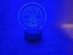 LED lys fotball