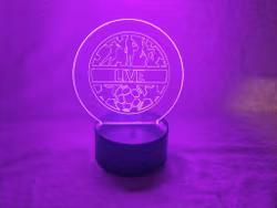 LED lys fotball