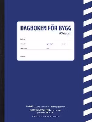 Byggdagbok A4