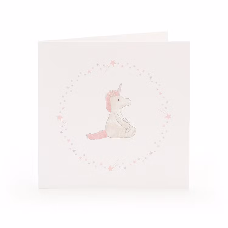 Jellycat Square Unicorn Kort