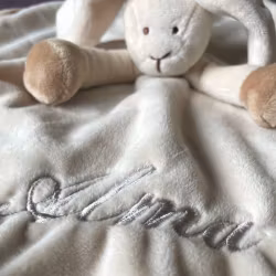 Snuttefilt Med Namn - Diinglisar Kanin