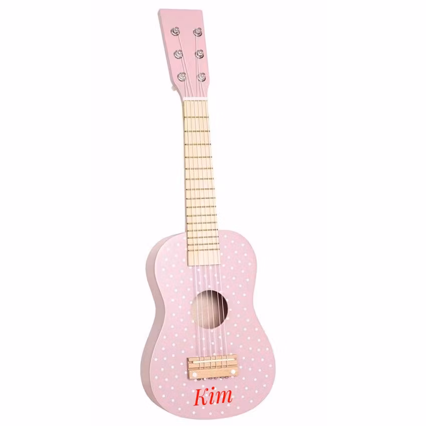 Gitarr Med Namn - Rosa