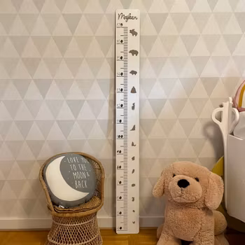 Personlig Mätsticka Med Djur