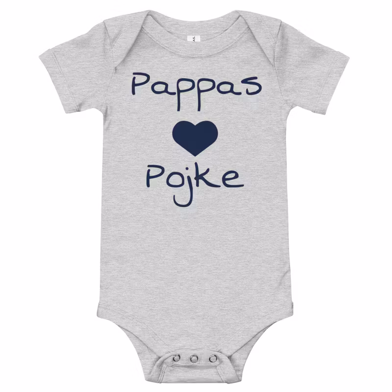 Body med tryck Pappas pojke (Flera färger)