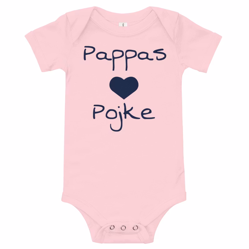 Body med tryck Pappas pojke (Flera färger)