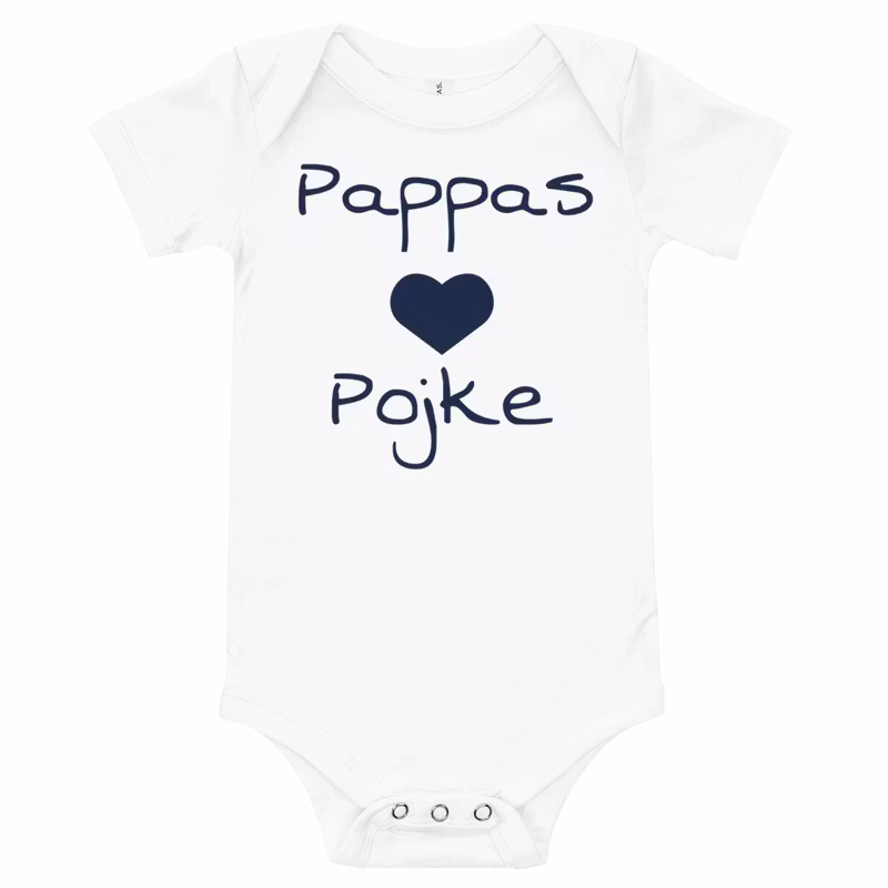 Body med tryck Pappas pojke (Flera färger)