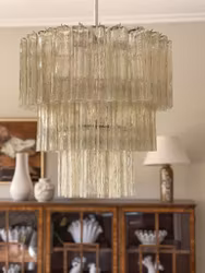 Muranolampa • TUBULAR • LARGE • honung.