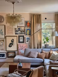 Muranolampa • TUBULAR• MEDIUM • honung.