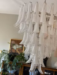 Muranolampa • Mazzega •XXL • vit.