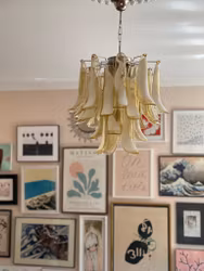 Muranolampa • Mazzega •SMALL • honung.