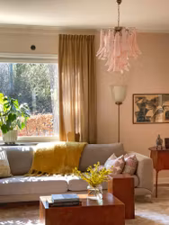 Muranolampa • Mazzega •SMALL • rosa.