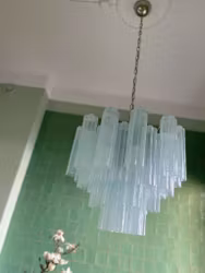 Muranolampa • TUBULAR• MEDIUM • mint.