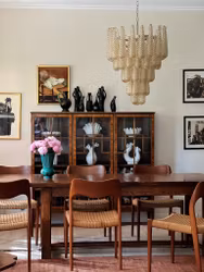 Muranolampa • DROP • MEDIUM • bärnsten