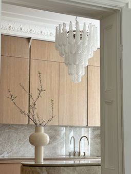 Muranolampa • DROP • MEDIUM • klart glas