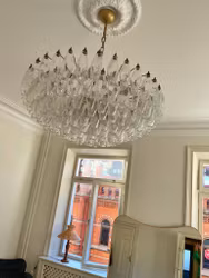 Muranolampa 'the Flying Saucer' [90 cm].