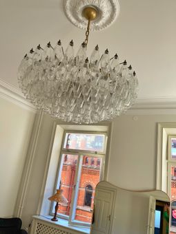 Muranolampa 'the Flying Saucer' [90 cm].