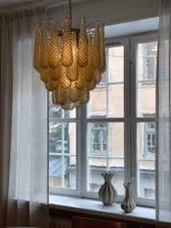 Muranolampa • DROP • SMALL • bärnsten