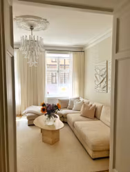 Muranolampa • Mazzega •XL • vitt glas