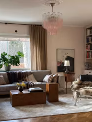 Muranolampa • TUBULAR• MEDIUM • pink ombre.