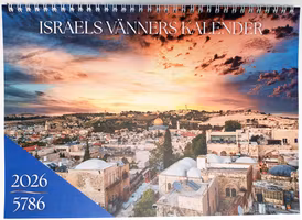 Kalender 2026 inkl judiska helgdagar