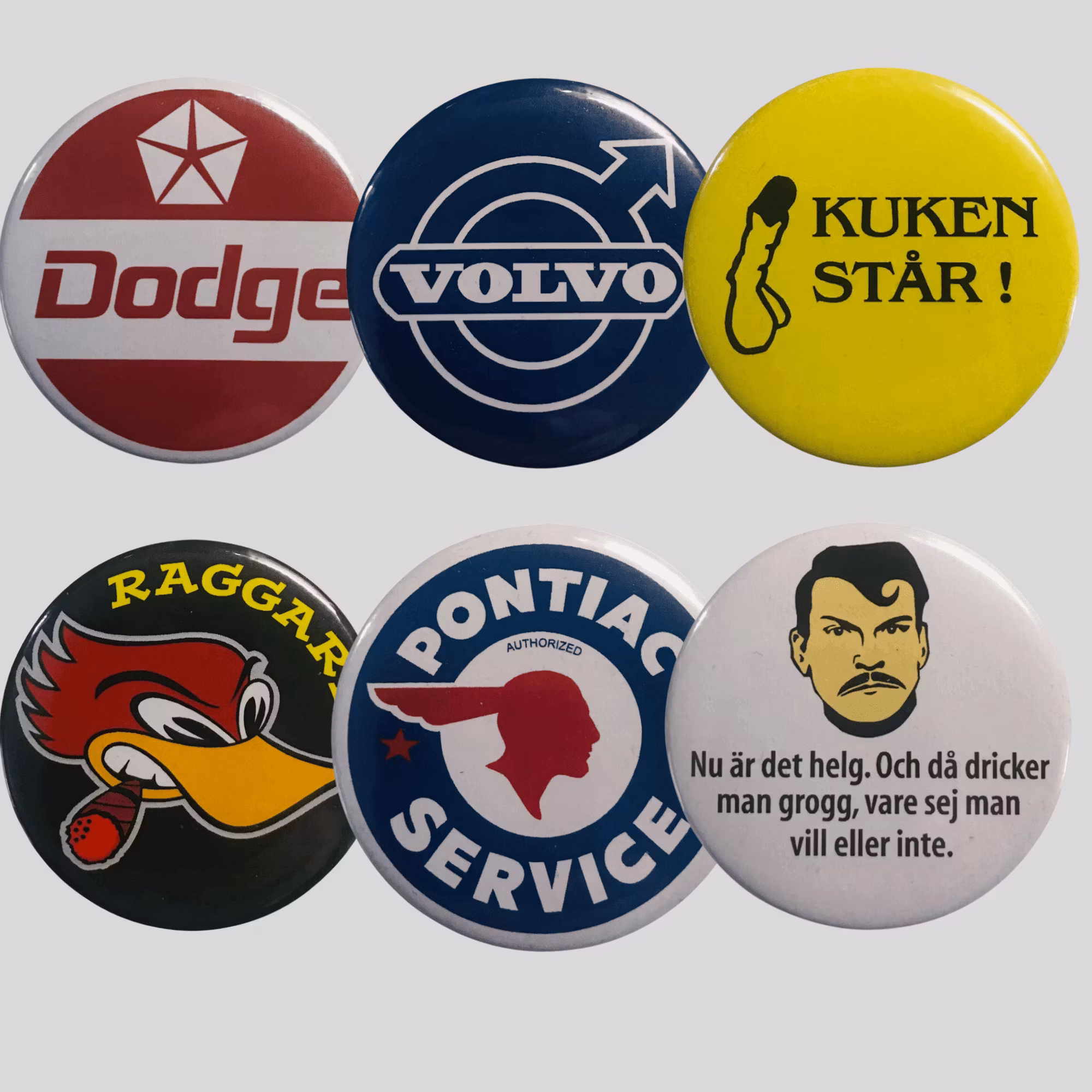 Pins/Knappar - Dekal-Dag