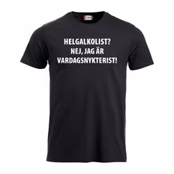 Helgalkolist? - T-shirt