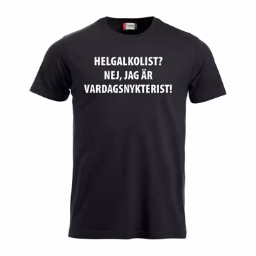 Helgalkolist? - T-shirt