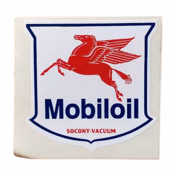 MobilOil - Klistermärke