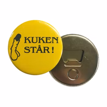 Kuken står - kylskåpsmagnet