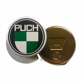 Puch kylskåpsmagnet med kapsylöppnare
