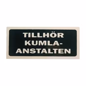 Kumla - klistermärke