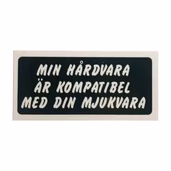 Hårdvara - klistermärke