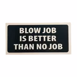 Blowjob - klistermärke