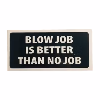 Blowjob - klistermärke